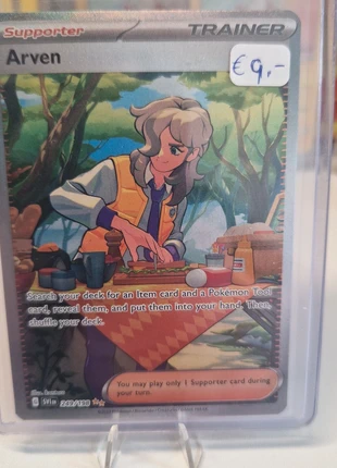 Arven - SVI 249 - Scarlet & Violet - NM - ENG, brand: Pokémon, condizioni: Nuovo senza cartellino, €9.00, €10.15 include la Protezione acquisti