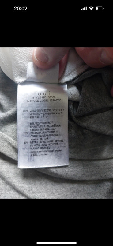 Tee-shirt Oui taille 36 - photo numéro 5