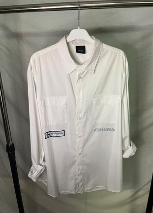 Vintage FRWRD Men’s XXL Shirt with Unique Hood Fave Patch Design, marque: FRWRD, état: Très bon état, taille: XXL, 13,00 €, 14,35 € Protection acheteurs incluse