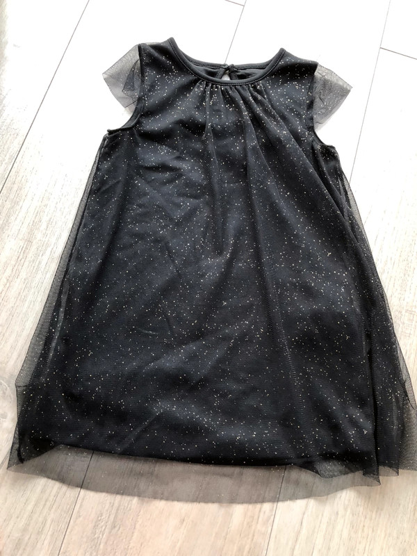 Robe de soir e fille noir et dor taille 3 ans Vinted