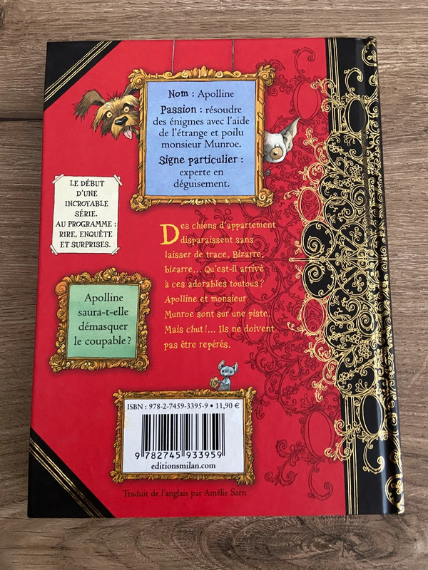 Livre Apolline et le chat masqué tome 1 - photo numéro 3