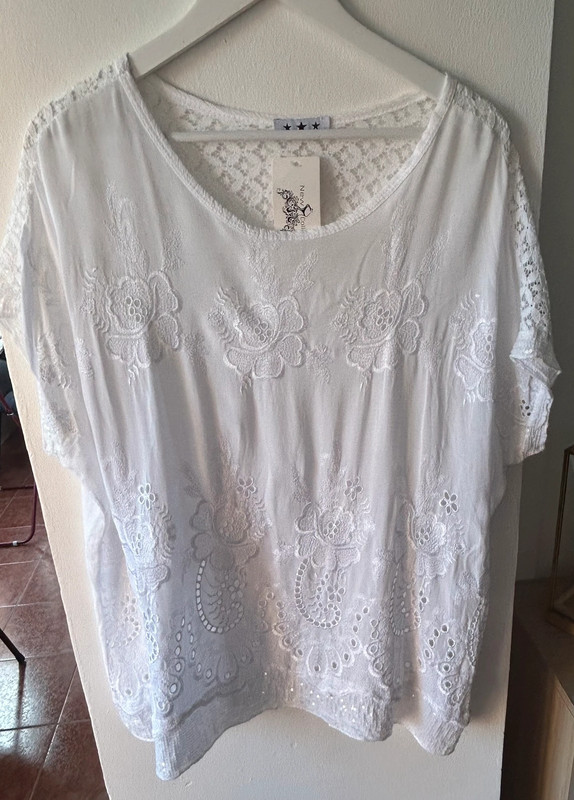 Jolie blouse blanche ´New Collection ´48/50 | Vinted