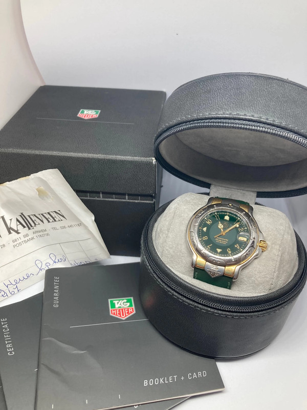 Tag Heuer 6000 Chronometer Automatic WH5153 Stainless Steel 18K Gold