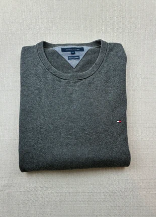 pull léger col rond  Tommy Hilfiger Gris  sweater casual chic élégant XXL coton /cachemire, marke: Tommy Hilfiger, zustand: Sehr gut, größe: XXL, 32,00 €, 34,30 € inklusive Vinted-Käuferschutz