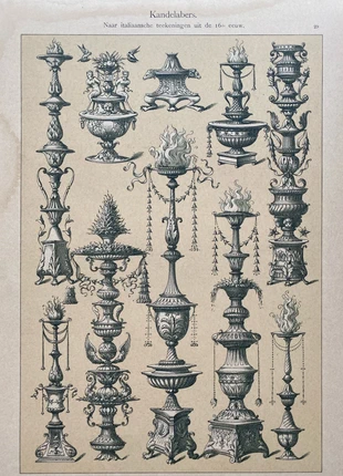 Antieke chromo litho print, staat: Goed, € 5,00, € 5,95 inclusief Kopersbescherming