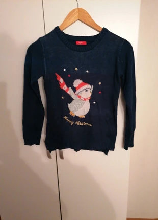 Pull Noël, marque: Tissaia, état: Très bon état, taille: 12 ans / 152 cm, 1,00 €, 1,75 € Protection acheteurs incluse