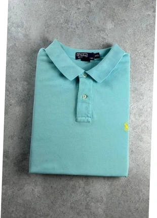 Polo Ralph Lauren homme coton piqué | Bleu Cyan logo jaune | Taille 2XL/Xxl, marca: Ralph Lauren, estado: Muy bueno, tamaño: XXL, 20,00 €, 21,70 € Protección al comprador Pro incluida