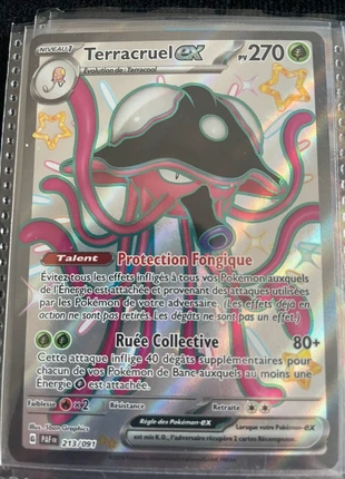 Terracruel FA Shiny EV04.5 Destinées de Paldéa, marke: Pokémon, zustand: Sehr gut, 4,00 €, 4,90 € inklusive Vinted-Käuferschutz