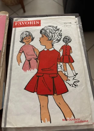 Patron, couture, enfants, marque: Favoris, état: Neuf sans étiquette, taille: 5 ans / 110 cm, 5,00 €, 5,95 € Protection acheteurs incluse