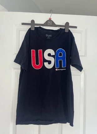 Champion ‘USA’ tshirt , brand: Champion, condition: Good, size: M, £1.00, £1.75 includes Buyer Protection
