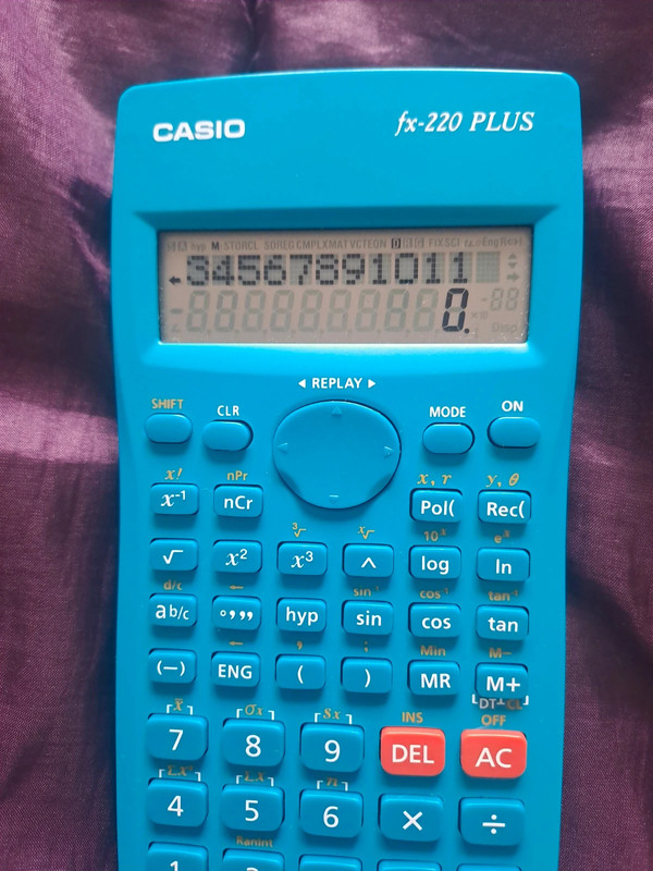 Calcolatrice scientifica Casio fx220s plus-2