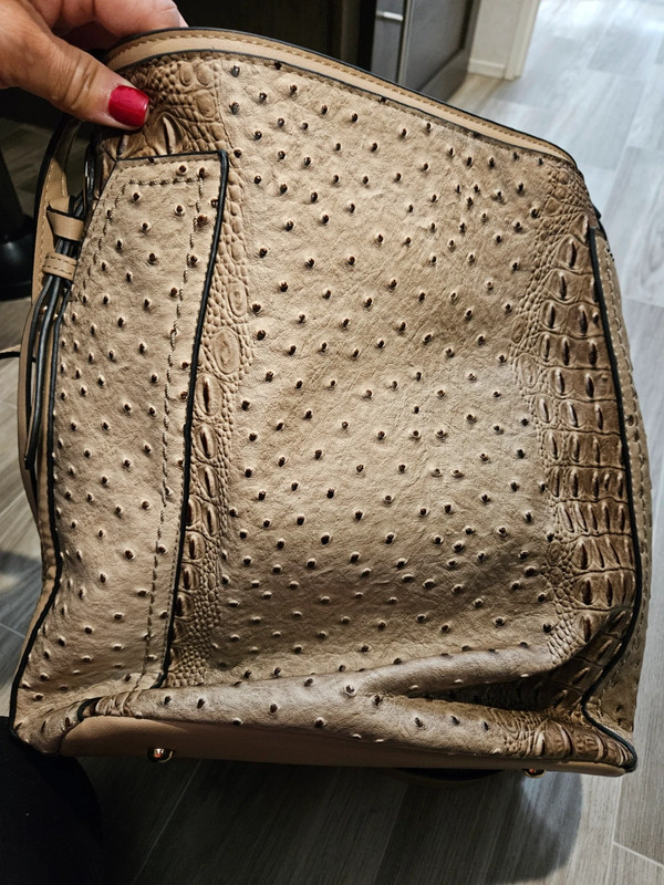 Crocodile print womens bucket bag 5