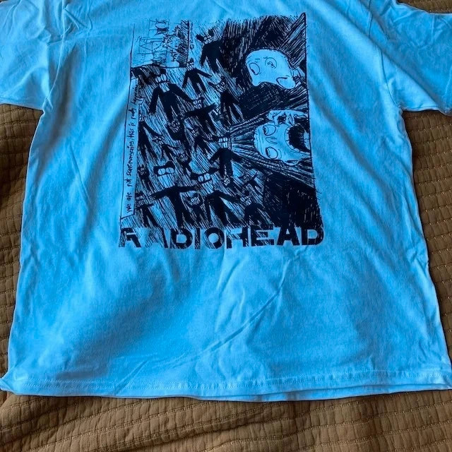 Radiohead T Shirt Radiohead The Bends Album, Radiohead