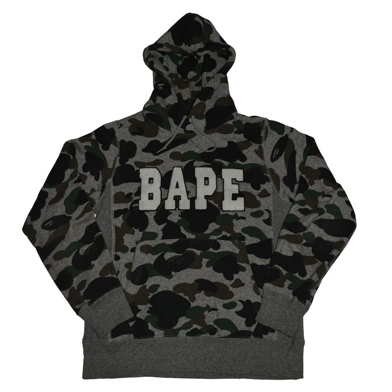 Bape camo 2025 pullover hoodie