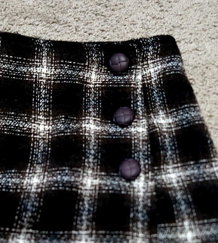 Brown Plaid A. Byer Skirt 2