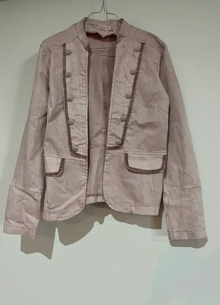 Giacca in denim rosa, marque: Vintage, état: Très bon état, taille: S / 36 / 8, 8,00 €, 9,10 € Protection acheteurs incluse