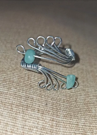 Anello regolabile con pietre di amazzonite, zustand: Sehr gut, größe: Größenverstellbar, 3,80 €, 4,69 € inklusive Vinted-Käuferschutz