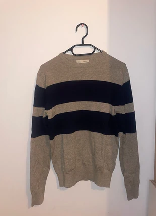 Pull homme gris rayé bleu foncé– Célio, Taille S, marca: Celio, estado: Muy bueno, tamaño: S, 3,00 €, 3,85 € Protección al comprador incluida