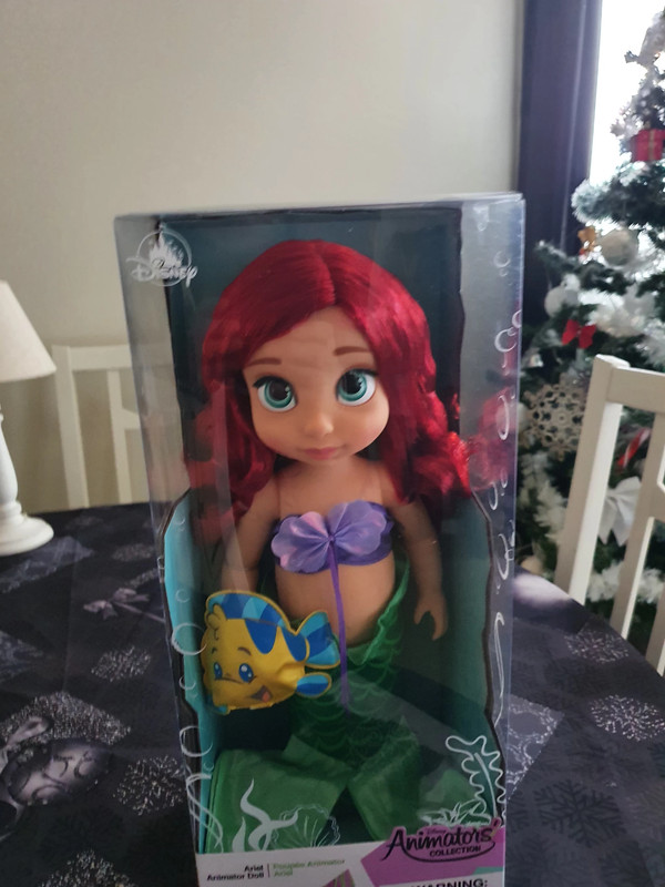 Poupee Disney Animators collection Ariel neuve 38 cm