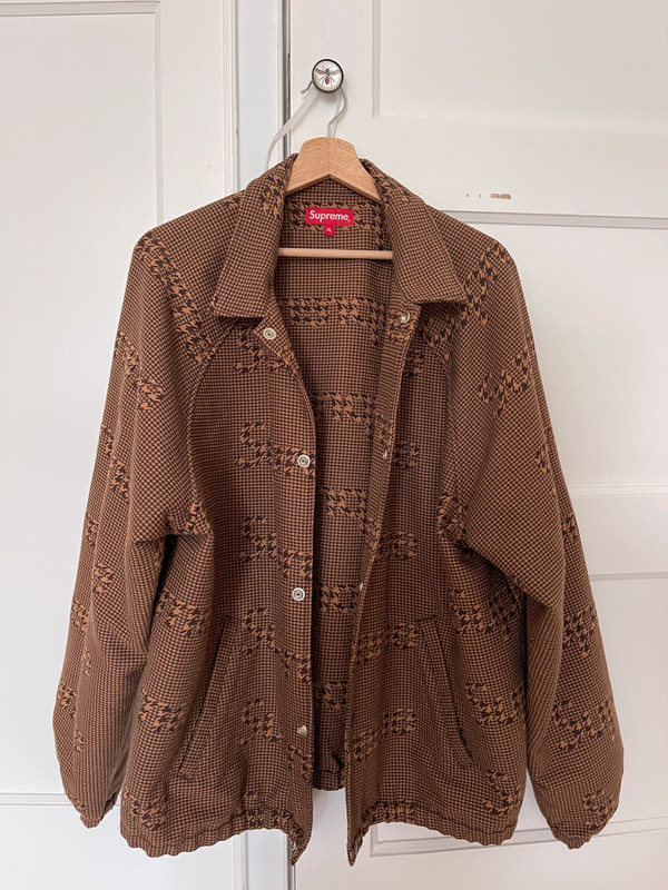 Supreme houndstooth jacket