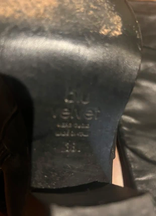Bottes Cuir Noir style Santiag haute, marca: Blue Velvet, estado: Muito bom, tamanho: 38, €50.00, €53.20 inclui Proteção do Comprador