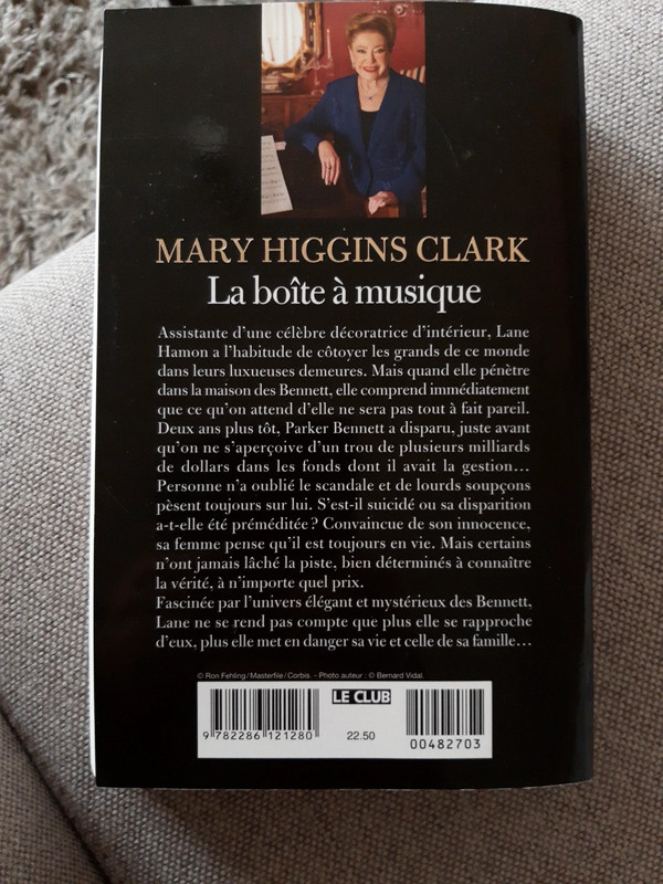 La Boîte à musique, Mary Higgins Clark