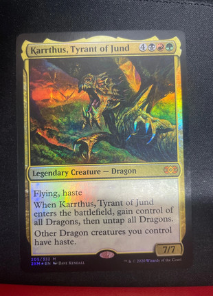 Karrthus, Tyrant of Jung | FOIL | Eng | mtg, marque: Magic: The Gathering, état: Neuf sans étiquette, 5,00 €, 5,95 € Protection acheteurs incluse