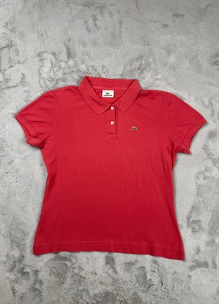 Polo Lacoste Femme Rouge Framboise – Taille 46 (L) | Classique, Logo Brodé & Coton Piqué, brand: Lacoste, condition: Very good, size: L / 40 / 12, €22.00, €23.80 includes Buyer Protection