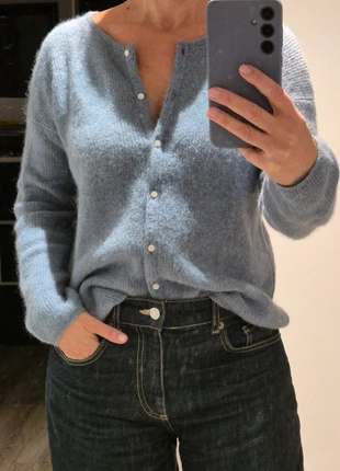 Gilet Sézane Bleu, brand: Sézane, condizioni: Ottime, taglia: XS / IT 38 / EU 34, €75.00, €79.45 include la Protezione acquisti