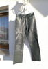 H8 Hein Gericke Vintage  Retro Motoradleder Jeans Grau W28/30 20