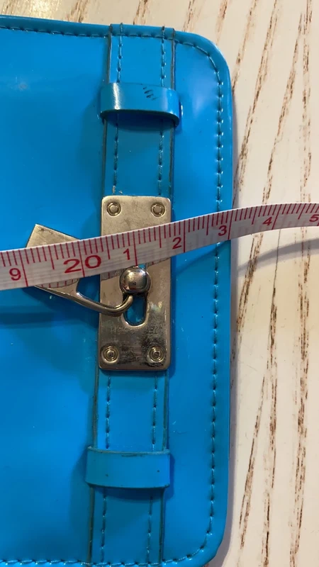 jolie porte-monnaie turquoise - photo numéro 7