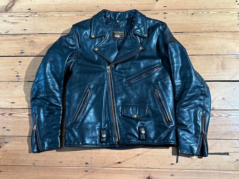 Vintage Vanson CHP Leather Jacket  1