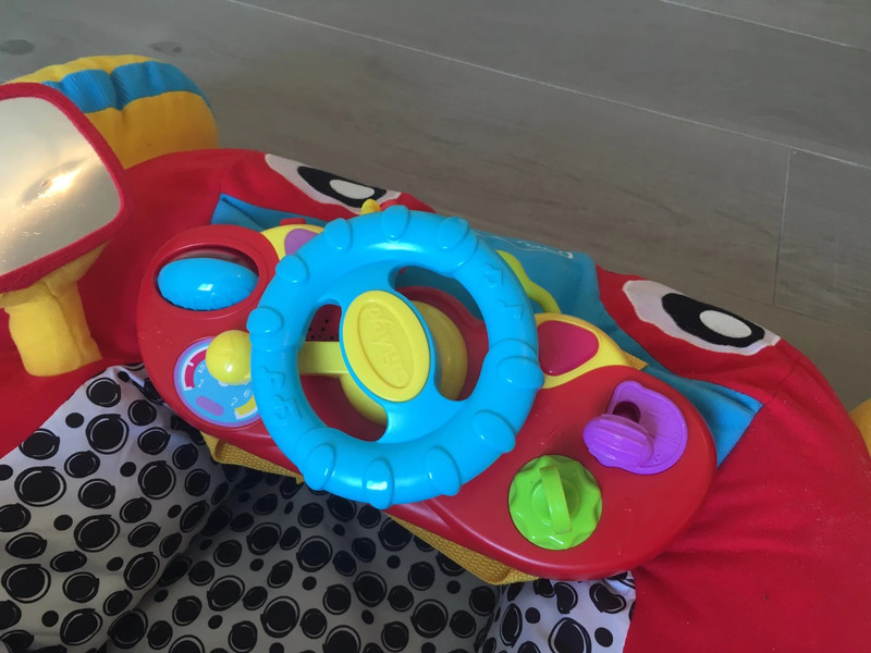 Playgro Auto in Peluche dai 6 mesi Lights Comfy Car