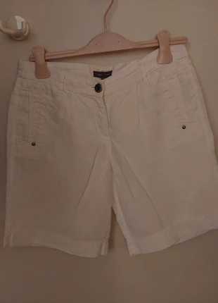 Witte schort - Maat 38 - Linnen, marque: WOMAN, état: Très bon état, taille: M / 38 / 10, 7,00 €, 8,05 € Protection acheteurs incluse