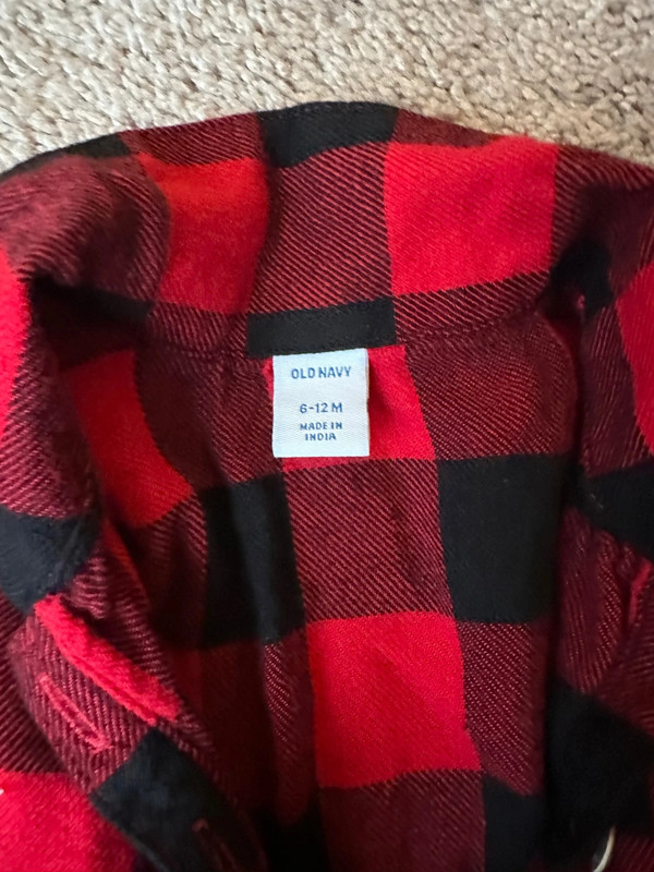 Old navy plaid baby dress 2