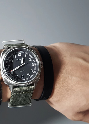 Bulova accutron ii military 96b229 clearance