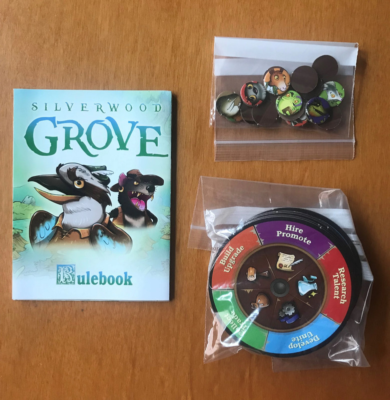 Silverwood grove Collector's edition - Kickstarter KS - Gioco da tavolo - Board game - 2021 2