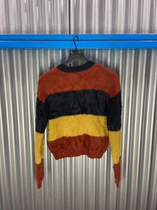 Cotton Emporium Mohair-Style Striped Sweater 3