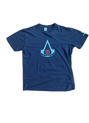 Vintage Gaming T-Shirt - Assassins Creed 3 Retro Streetwear Graphic Tee, marke: Sonstiges, zustand: Sehr gut, größe: L, 10,00 €, 11,20 € inklusive Vinted-Käuferschutz