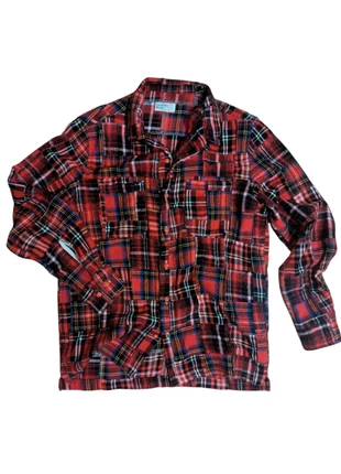 Chemise à carreaux rouge, marke: Universal Works, zustand: Neu, größe: S, 40,00 €, 42,70 € inklusive Vinted-Käuferschutz