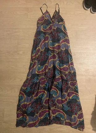 Robe longue à motif robe ete, marque: Antigel, état: Très bon état, taille: M / 38 / 10, 5,00 €, 5,95 € Protection acheteurs incluse