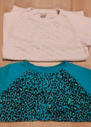 Lot de 2 pulls filles Zara Girls et Coolcat 12 ans / Set van 2 meisjes truien 12 jaar, brand: Zara Girls, condition: Good, size: 12 years / 152 cm, €4.00, €4.90 includes Buyer Protection