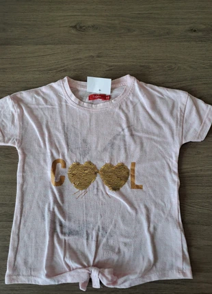 tee shirt fille cool, brand: Tissaia, condizioni: Ottime, taglia: 6 anni / 116 cm, €1.00, €1.75 include la Protezione acquisti