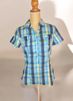 Chemise à carreaux Quechua, merk: Quechua, staat: Heel goed, maat: XL / 42 / 14, € 5,00, € 5,95 inclusief Kopersbescherming