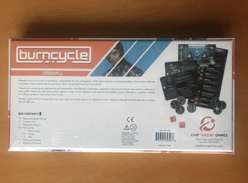 Burncycle: Ebbwall Expansion - Chip Theory Games - Gioco da tavolo - Board Game - 2023 - New Nuovo 2