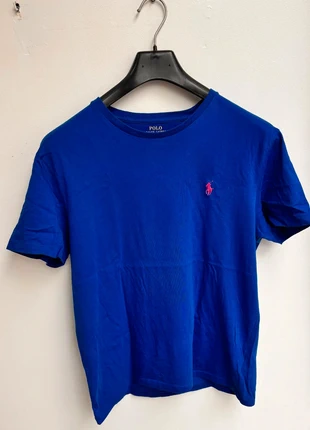 t-shirt Ralph Lauren bleu, brand: Ralph Lauren, condition: New without tags, size: M, €29.99, €32.19 includes Buyer Protection