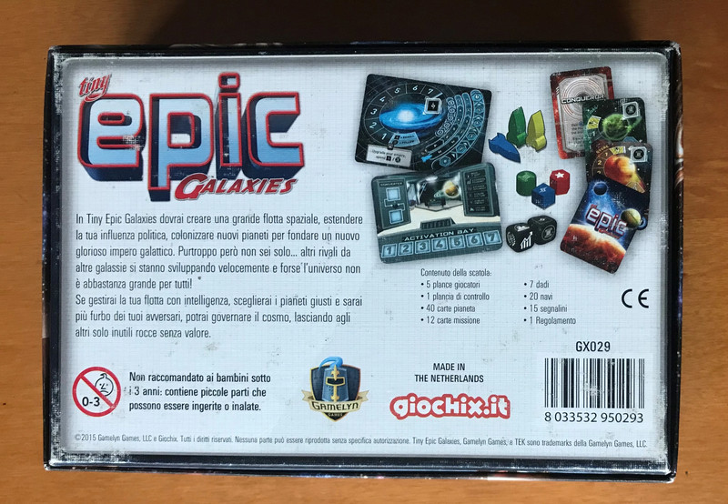 Tiny Epic Galaxies - Edizione Italiana - Gioco da tavolo - Giochix 2