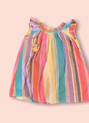 next, multicolored cotton dress, 18-24mnts, very good cond, brand: Next, condizioni: Ottime, taglia: 18-24 mesi / 86 cm, €5.00, €5.95 include la Protezione acquisti