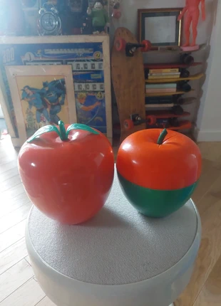 Sceaux à glaçons pomme année 70, marque: POMME, état: Bon état, 55,00 €, 58,45 € Protection acheteurs incluse