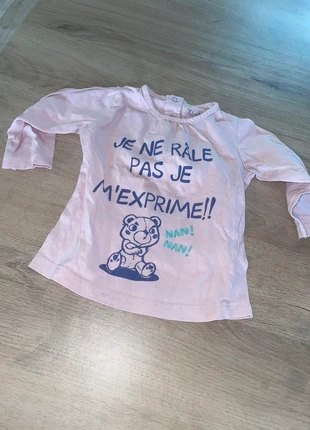 Haut manches longues, brand: Kimbaloo, condition: Very good, size: 3-6 months / 62 cm, €1.00, €1.75 includes Buyer Protection